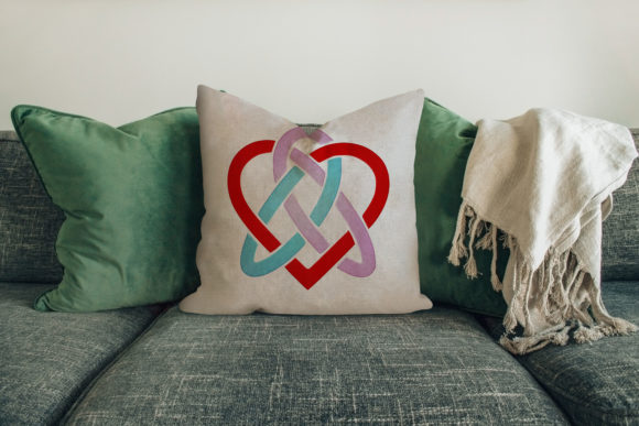 Heart in Celtic Knot: A Timeless Embroidery Design for Personalized Gifts