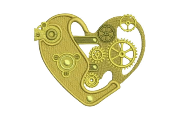 Mechanical Heart Review: A Romantic Seasonal Embroidery Design