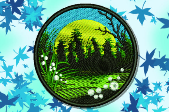 Nature in a Circle: A Review for Embroidery Designers and Gift Sellers