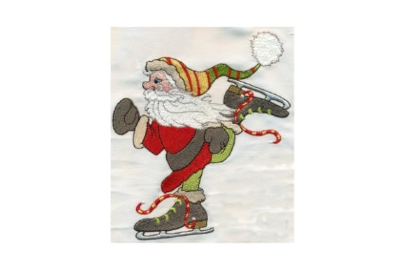 Sassy Figure 8 Santa Review: A Festive Embroidery Design with Personality