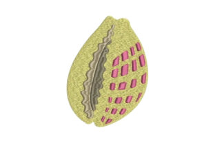 Seashell Embroidery Design Review for Personalized Gifts