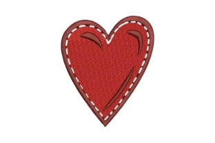 Stitched Heart Embroidery Design Review for Boutique Sweatshirts